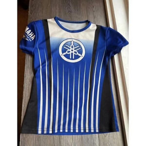Yamaha Youth‎ Shirt Size XS Yamaha Youth Shirt Size XS Blue Short sleeve